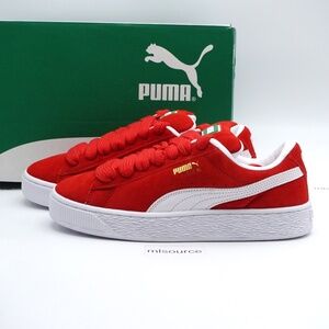 SLD NEW Size 7 Women's PUMA Suede XL Sneakers 397648-03 For All Time Red/White